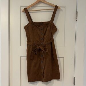 Abercrombie & Fitch Brown Sleeveless Sundress